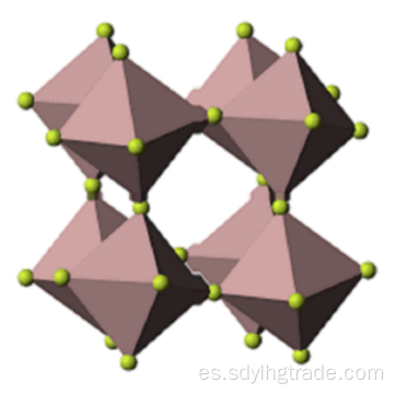 geometría molecular de fluoruro de aluminio